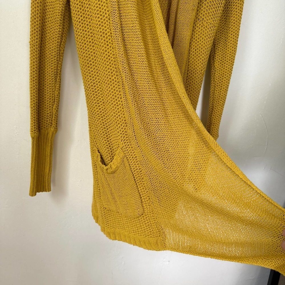 Anthropologie Guinevere Knit Linen blend Cardigan Size XS - Picture 11 of 13